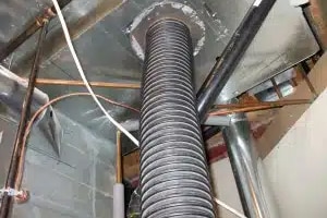 Vacuum Attached to Building